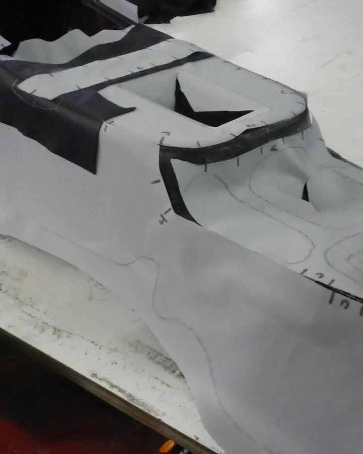 Ashcroft Centre Console Patterning Developement