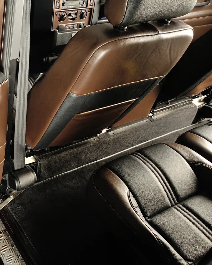 Brown And Black Defender Door Card