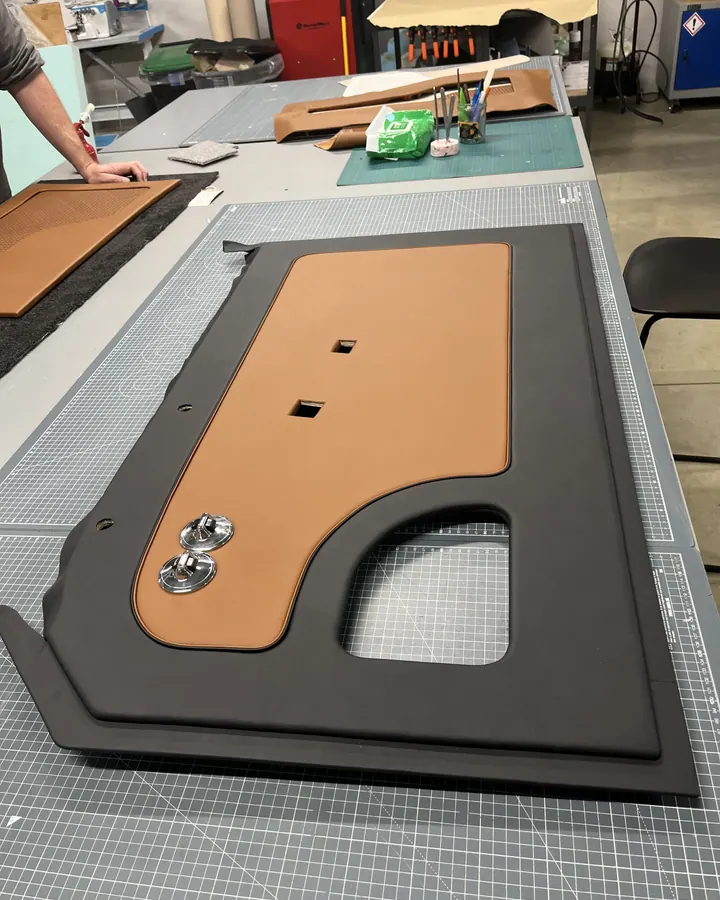 Classic Rolls Royce Door Card