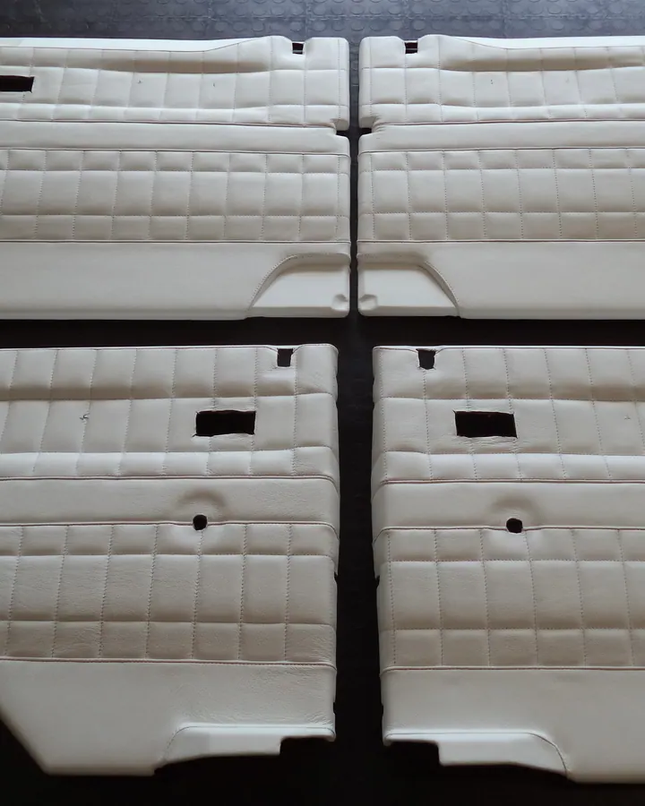 Defender 110 White Door Cards