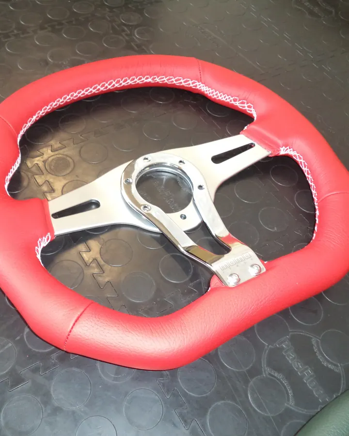 Defender Upgrade Flat Bottom Steering Wheel