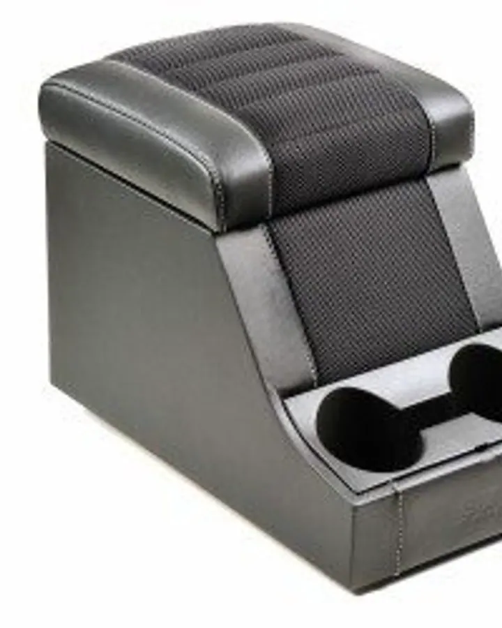 LEATHER CUBBY BOX TO MATCH XS COVERED BY RUSKIN DESIGN