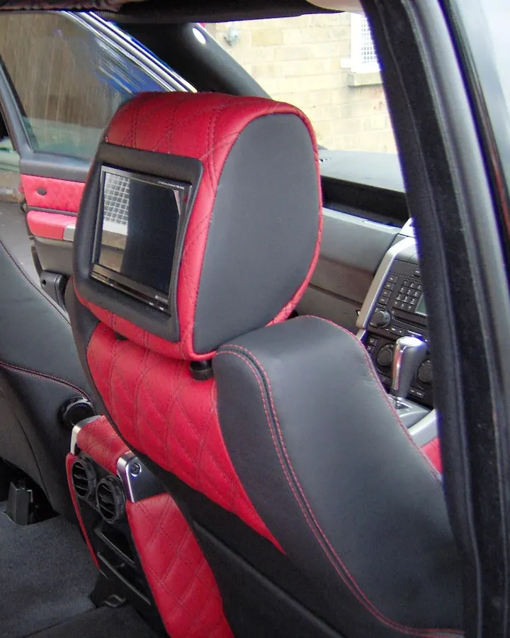 Range Rover Sport With Newly Fitted Headrest Screens