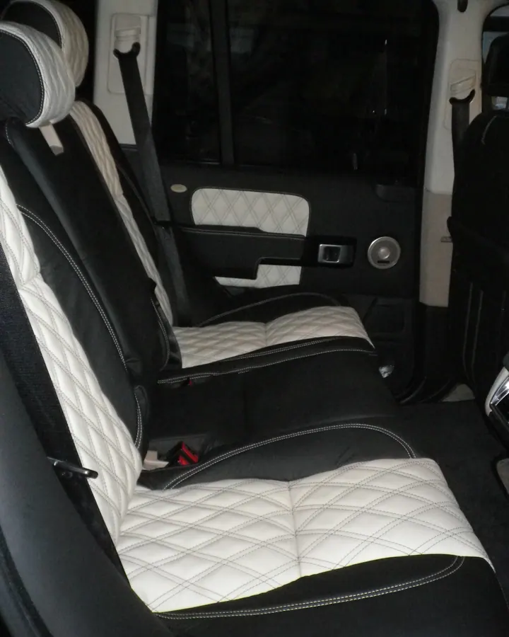 Range Rover Vogue Black N White Interior