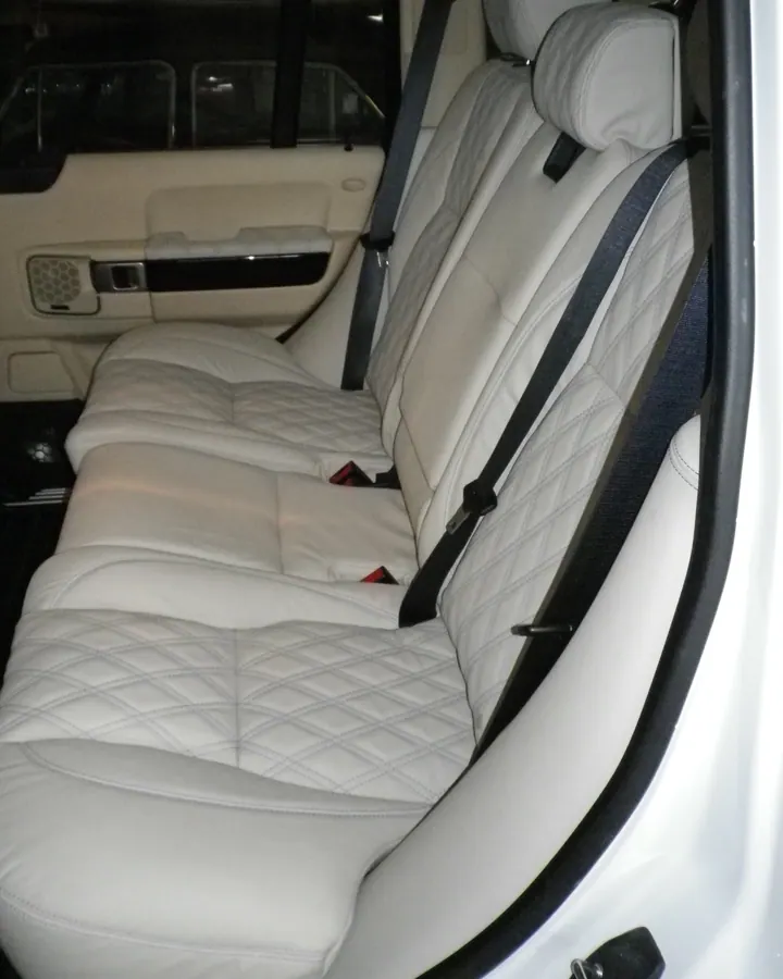Range Rover Vogue White Interior