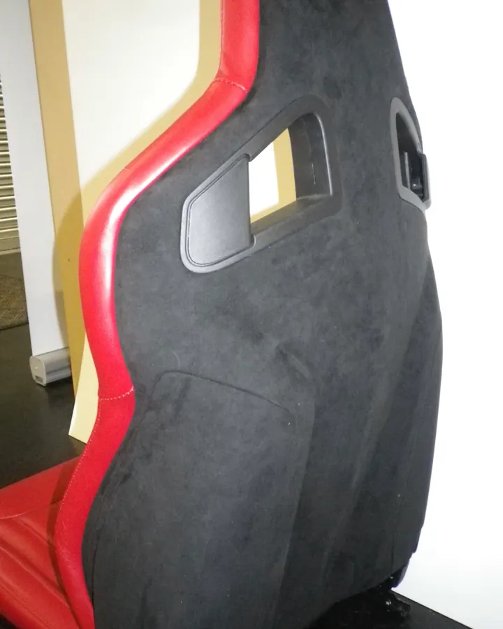 Recaro Alcantara Back Of Seat Trimming