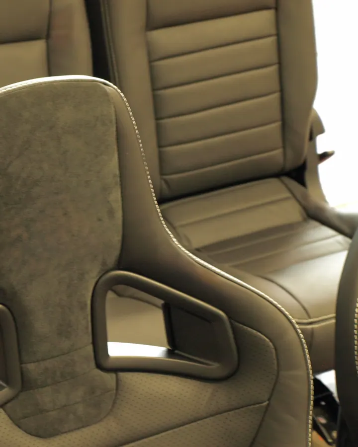 Recaro Alcantara Head Rest Section