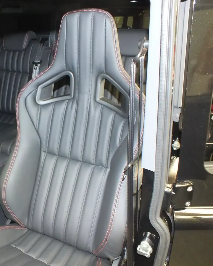 Recaro Seat Pinstripe Quilt Design