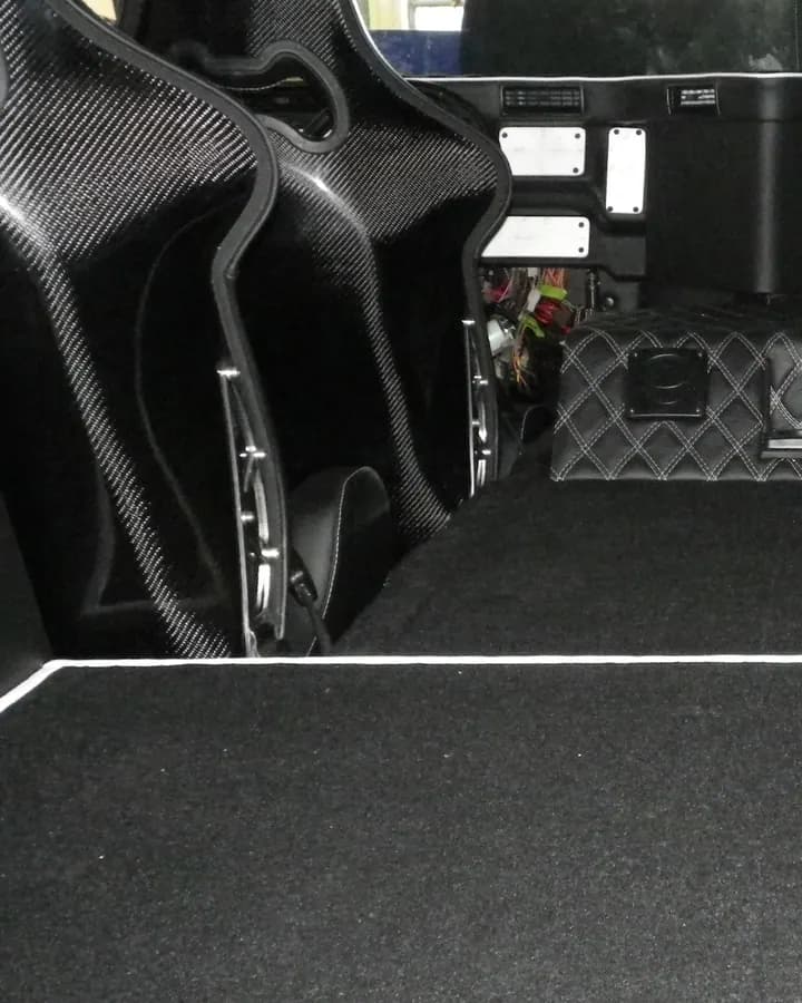 Space For A Stretcher Still Left In The Hummer H1
