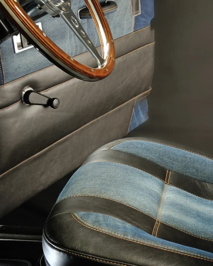 Vintage And Diesel Jean Retro Interior